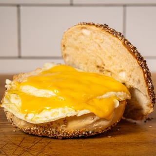 Bagel w/ 2 Eggs & Cheese
